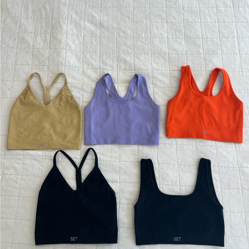 SET Active Sports Bra Bundle - 5 bras